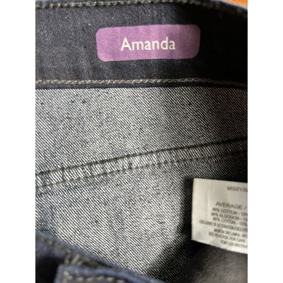 Gloria Vanderbilt Amanda Jeans Womens Size 14 Classic Tapered‎ Leg NWT - Picture 9 of 9